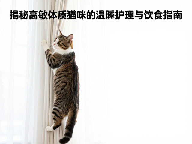 猫爱爬窗帘还肠胃弱？揭秘高敏体质猫咪的温顺护理与饮食指南