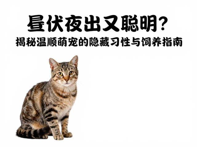 昼伏夜出又聪明?揭秘温顺萌宠的隐藏习性与饲养指南