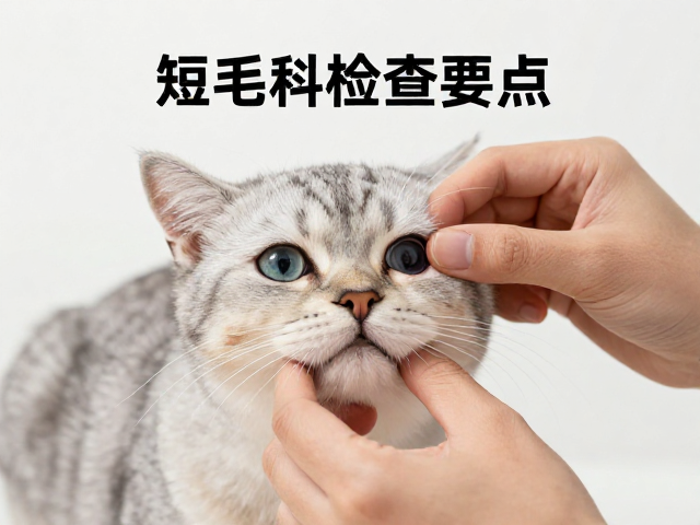 温顺好养!短毛猫眼科检查要点,易打理宠物推荐