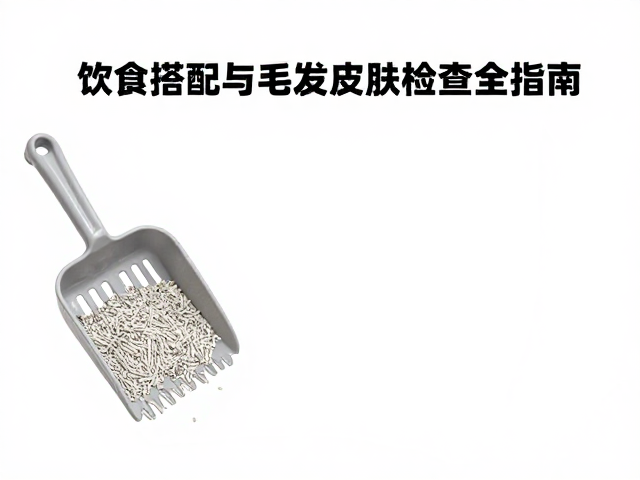 猫砂铲怎么选?饮食搭配与毛发皮肤检查全指南