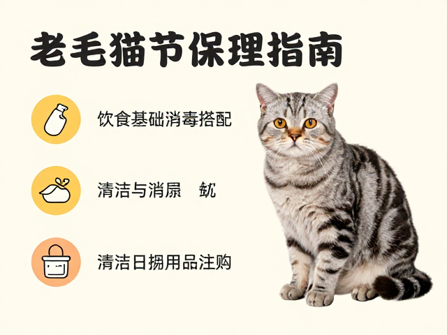 老年猫关节护理指南,饮食搭配与清洁消毒用品选购
