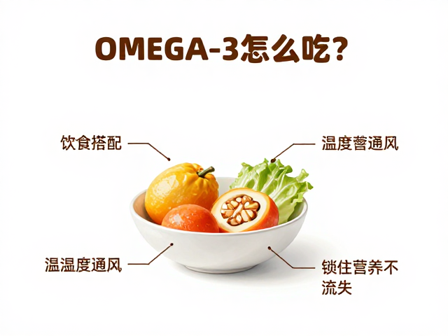 Omega-3怎么吃?饮食搭配,温湿度通风,锁住营养不流失
