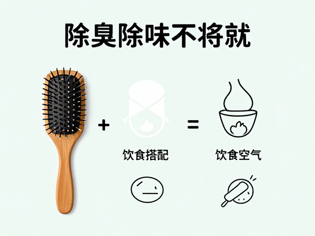 除臭除味不将就!饮食搭配,梳子护理,打造清新空气