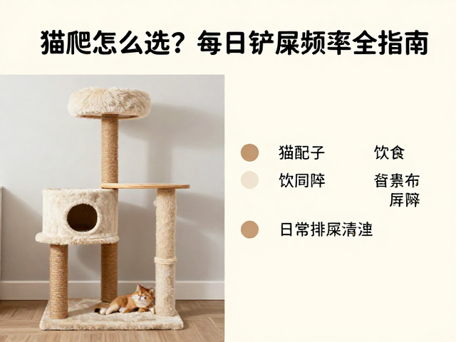 猫爬架怎么选?饮食搭配与每日铲屎频率全指南