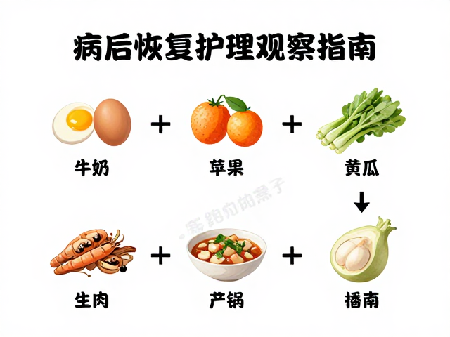 病后恢复期护理，饮食搭配与精神状态观察指南