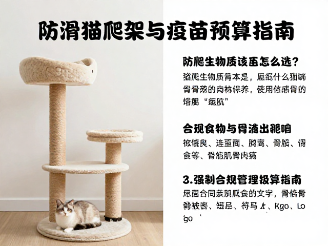 防滑猫爬架材质怎么选？搭配饮食与疫苗预算指南