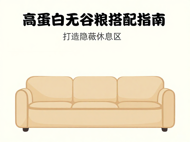 高蛋白无谷粮搭配指南,打造隐蔽休息区,让爱宠吃得健康睡得香
