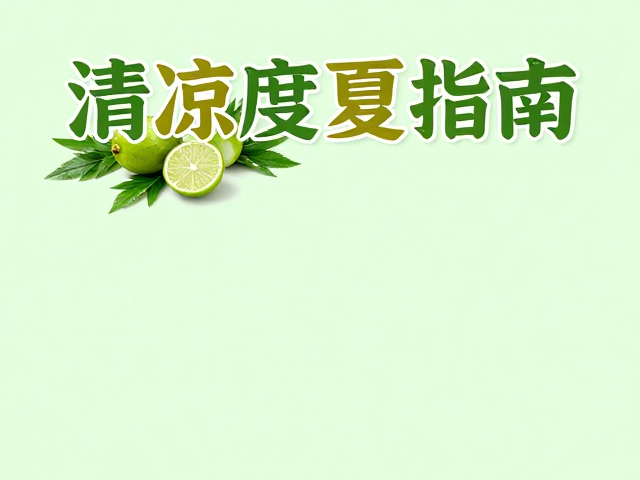 高温防暑饮食搭配,巧用费洛蒙舒缓,清凉度夏指南