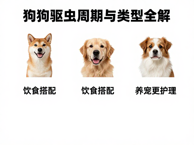 狗狗驱虫周期与类型全解,饮食搭配,梳毛护理,养宠更科学