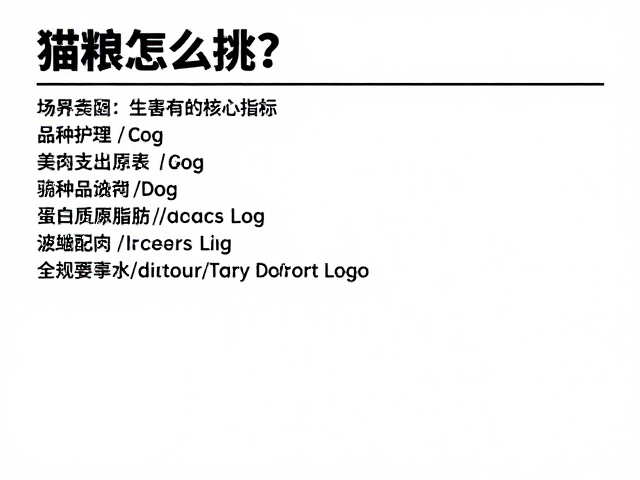 猫粮怎么挑?品种护理,美容支出全解析,省钱又健康