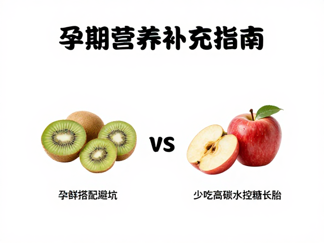 孕期营养补充指南,饮食搭配避坑,少吃高碳水控糖长胎