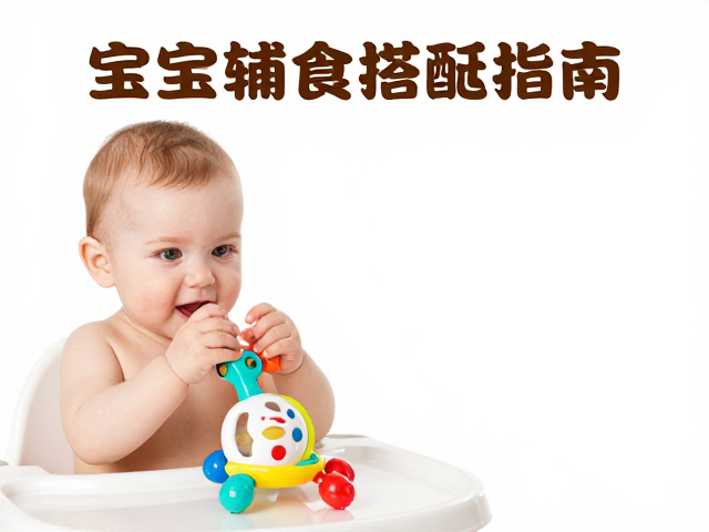 宝宝辅食搭配指南，高颜值耐咬玩具助力安全感建立与互动启蒙