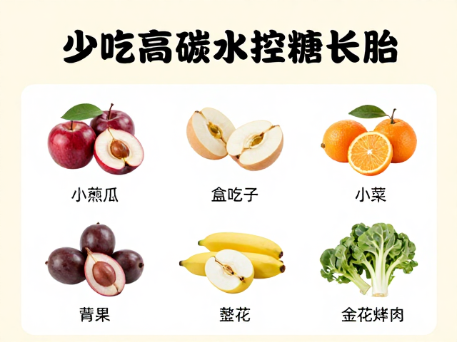 孕期营养补充指南，饮食搭配避坑，少吃高碳水控糖长胎