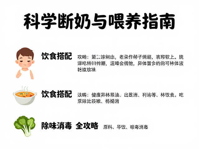 科学断奶与喂养指南,饮食搭配,除味消毒全攻略