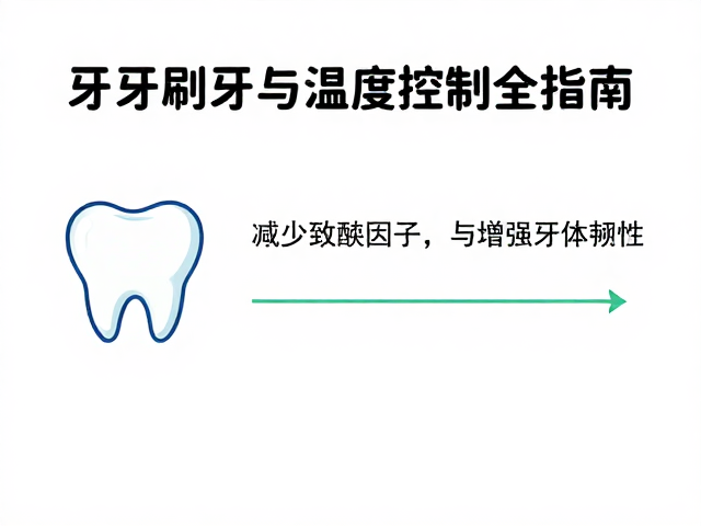 牙齿清洁与刷牙,饮食搭配与温湿度控制全指南