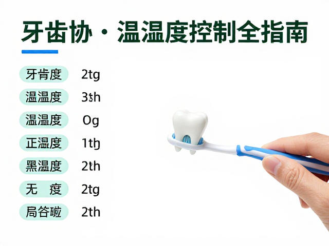 牙齿清洁与刷牙,饮食搭配与温湿度控制全指南