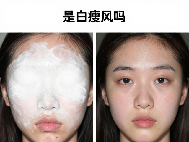 大面积白色斑块是白癜风吗?警惕颜色分类与皮肤过敏误区