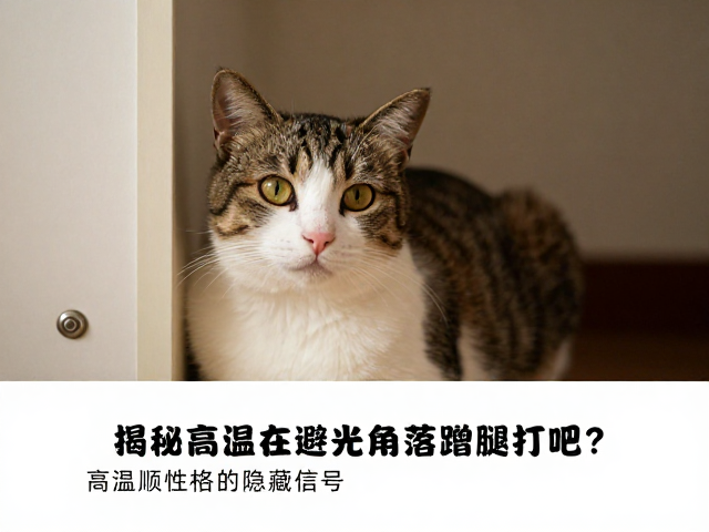 猫咪爱在避光角落蹭腿打招呼?揭秘高温顺性格的隐藏信号