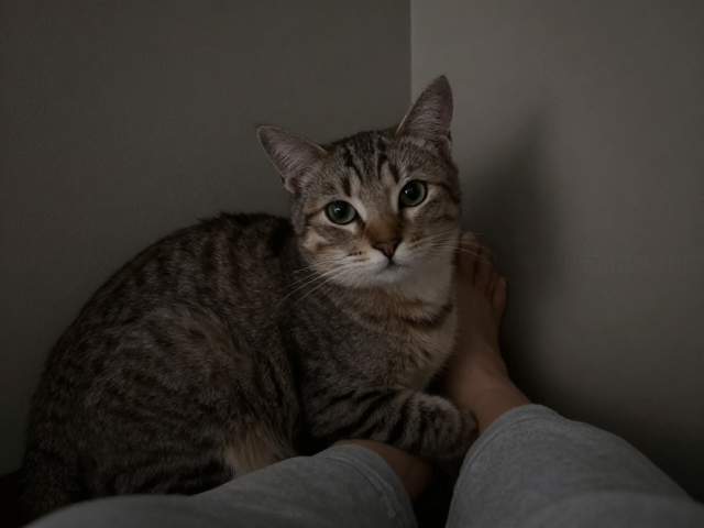 猫咪爱在避光角落蹭腿打招呼?揭秘高温顺性格的隐藏信号
