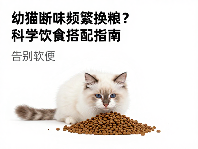 幼猫断奶频繁换粮?科学饮食搭配指南,告别软便肠胃