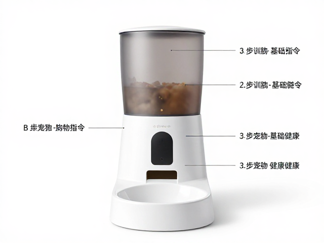 自动喂食器搭配饮食指南,3步训练基础指令,让宠物更健康
