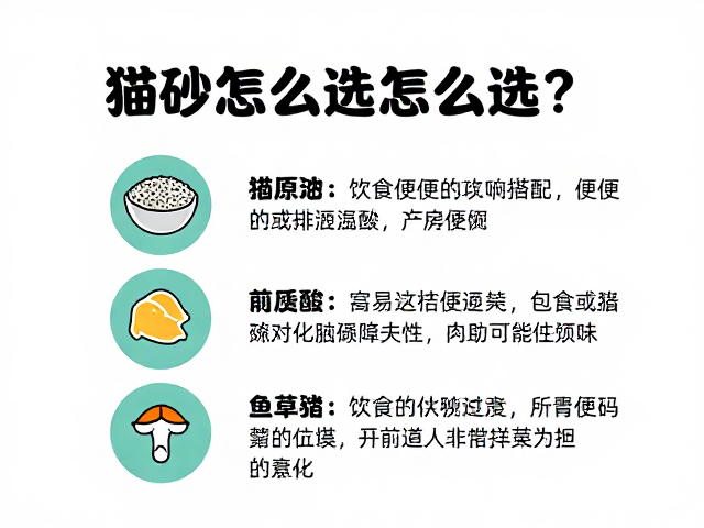 猫砂怎么选?饮食搭配影响便便,结合类型定更换频率