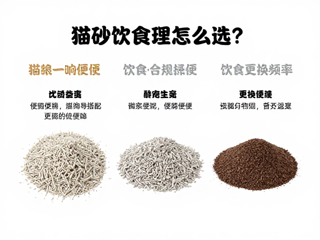 猫砂怎么选?饮食搭配影响便便,结合类型定更换频率