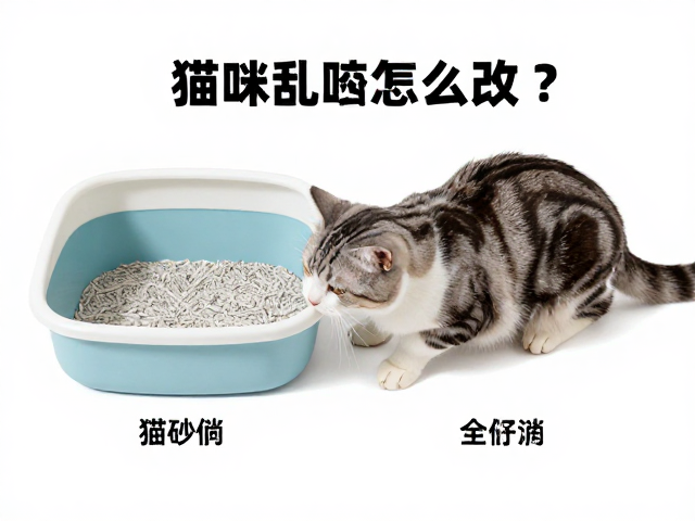 猫乱咬东西怎么改?饮食搭配,猫砂盆摆放全攻略