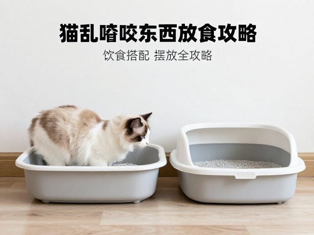 猫乱咬东西怎么改?饮食搭配,猫砂盆摆放全攻略