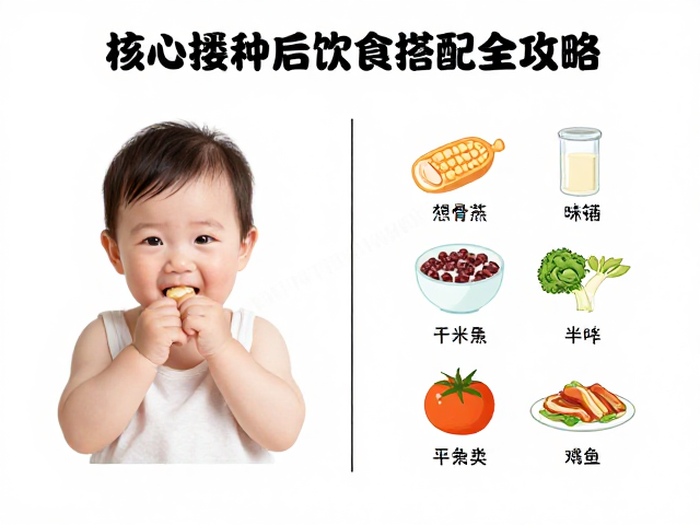 挑食宝宝怎么吃?核心疫苗接种前后饮食搭配全攻略