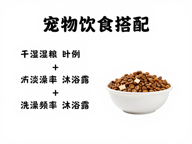 宠物饮食搭配,干湿粮比例与洗澡频率沐浴露选择指南
