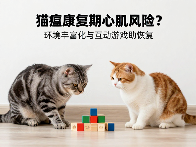 猫瘟康复期心肌风险?环境丰富化与互动游戏助恢复