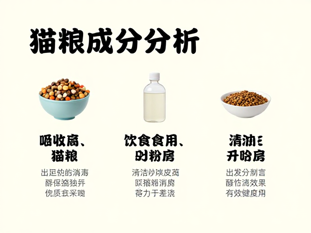 猫粮成分分析,饮食搭配与清洁消毒用品选购指南