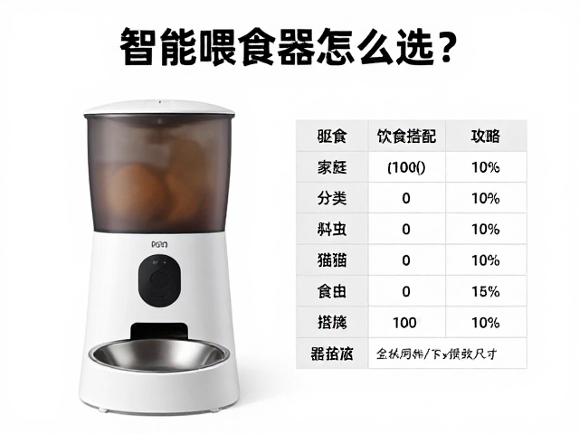智能喂食器怎么选?饮食搭配,驱虫疫苗表全攻略