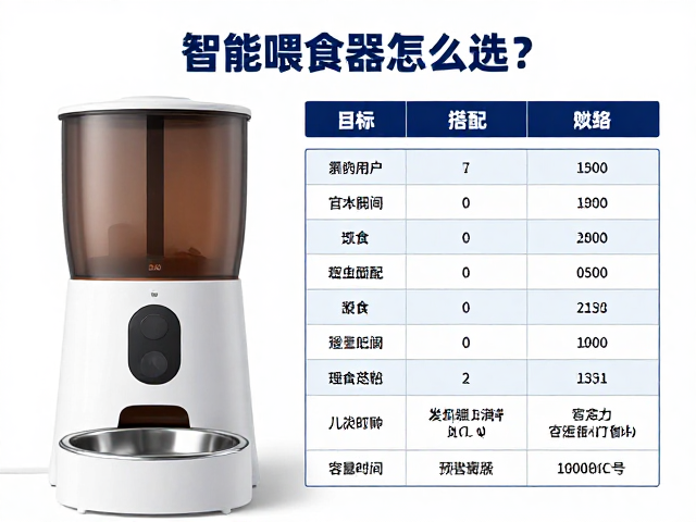 智能喂食器怎么选?饮食搭配,驱虫疫苗表全攻略
