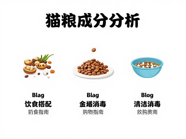 猫粮成分分析,饮食搭配与清洁消毒用品选购指南