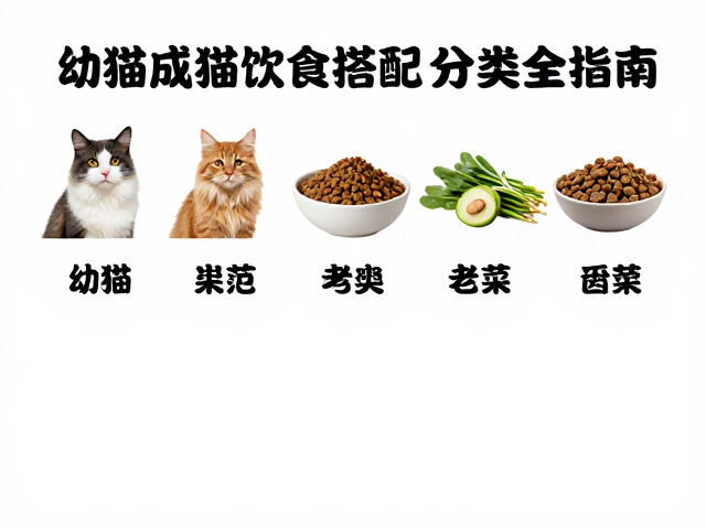 猫粮怎么选?幼猫成猫老猫饮食搭配与分类全指南