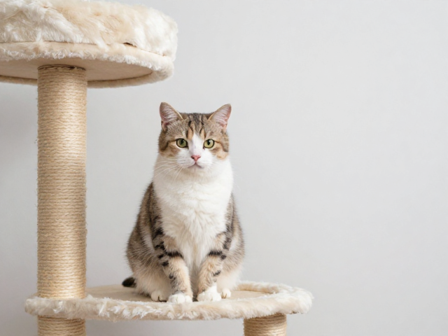 换毛期猫爬架怎么选?饮食搭配,毛发护理全攻略