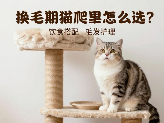 换毛期猫爬架怎么选？饮食搭配，毛发护理全攻略