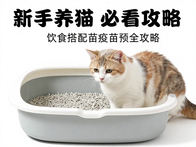 新手养猫必看,饮食搭配、猫砂盆摆放与疫苗预算全攻略