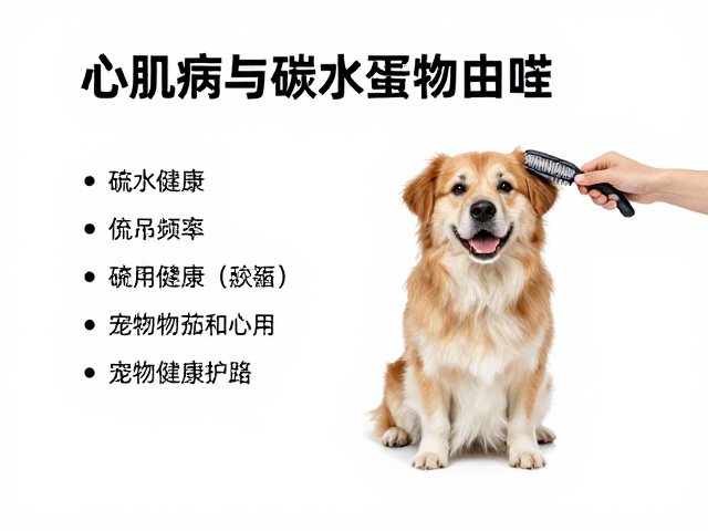 心肌病与碳水化合物摄入,梳毛频率对宠物心脏健康的影响