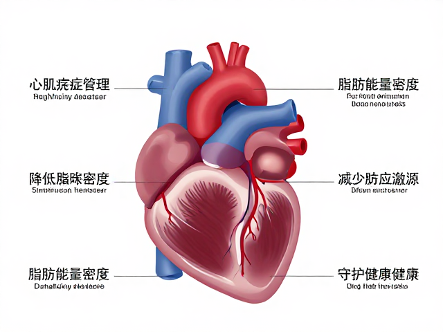心肌病症管理,通过降低脂肪能量密度与减少应激源守护心脏健康