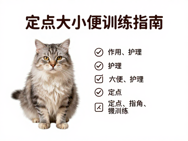 老年猫生理变化，心肌病症护理与定点大小便训练指南