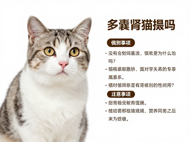多囊肾猫温顺吗?性格偶尔撒娇,饲养注意事项详解