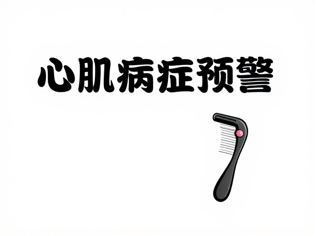 心肌病症预警,如何用针梳监测心血管健康?