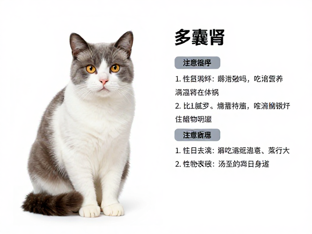 多囊肾猫温顺吗?性格偶尔撒娇,饲养注意事项详解