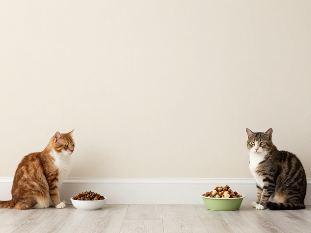 猫咪定点休息引导,饮食搭配与环境丰富化打造舒适空间