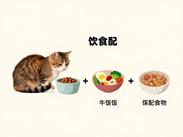 猫咪定点休息引导,饮食搭配与环境丰富化打造舒适空间