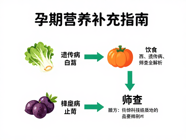 孕期营养补充指南,饮食搭配与遗传病筛查全解析