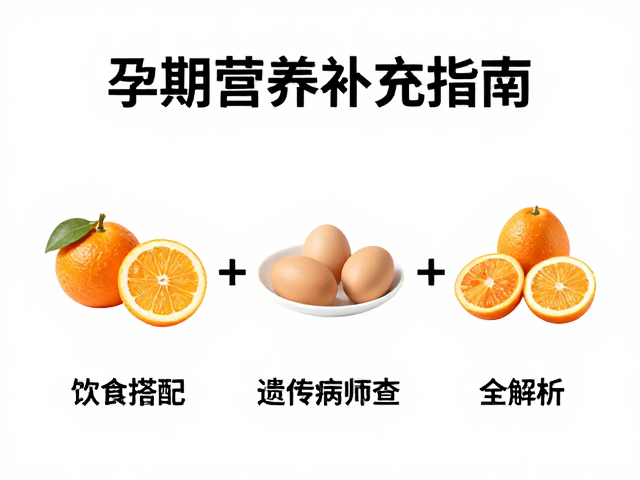 孕期营养补充指南,饮食搭配与遗传病筛查全解析